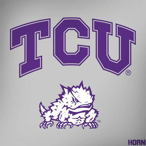 Texas Christian University Horned Frogs Logo Print MacBook Skins